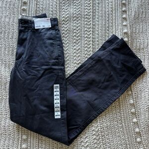 NWT Uniqlo Straight Fit Chino Pants in Dark Gray (Women’s)